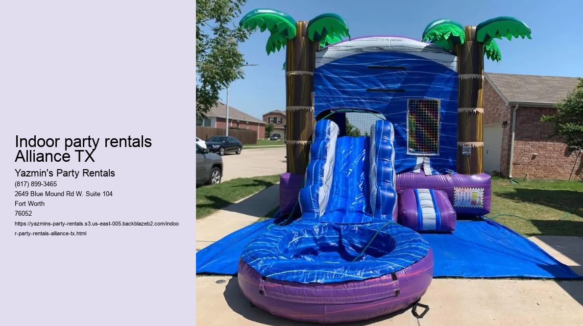 Alliance TX's Bounce House Paradise: Rent for Endless Fun!